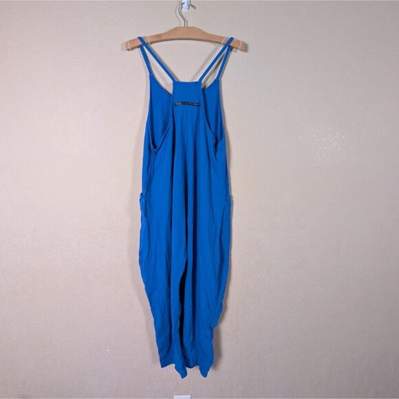 Free People Movement Hot Shot Onesie in Electric Cobalt Blue Size M Athleisure - Picture 3 of 9